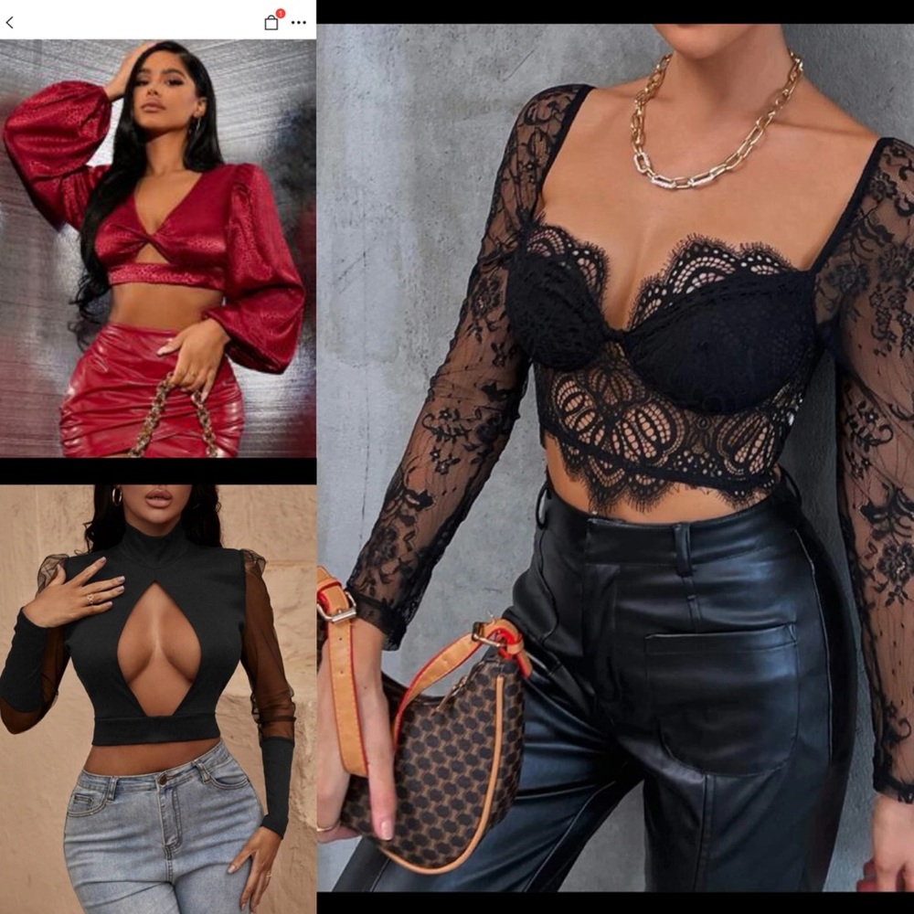Shein xsmall tops
